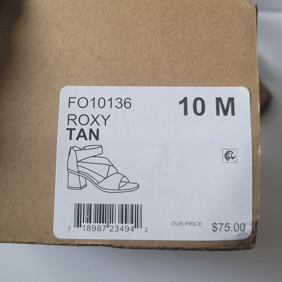 Frye And Co Tan Women's Heeled Sandals Size 10 - Picture 8 of 8